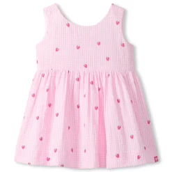 Strawberry Vichy Dress 6-24m