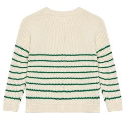 Stripe Knit Pullover 3-10