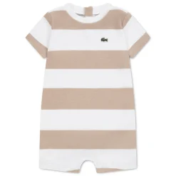 Stripe Tee Romper Newborn-9m