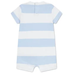 Stripe Tee Romper Newborn-9m