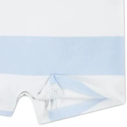 Stripe Tee Romper Newborn-9m