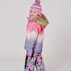 Striped Knit Hat 2-14