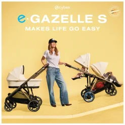 Stroller eGazelle S - Ocean Blue