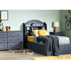 Summer Breeze 6-Drawer Double Dresser - Blueberry