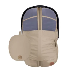 Summer Car Seat Cover - Biscotti