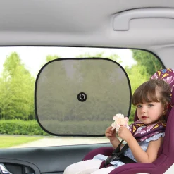 Sun Shade Suction Cup Window x2