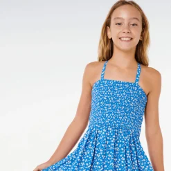 Sunshine Ditsy Mxi Dress 8-14y