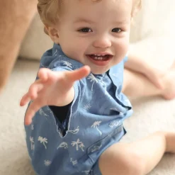 Surf Chambray Romper 3-24m