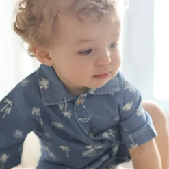 Surf Chambray Romper 3-24m