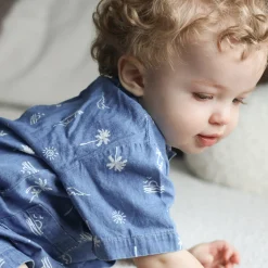 Surf Chambray Romper 3-24m