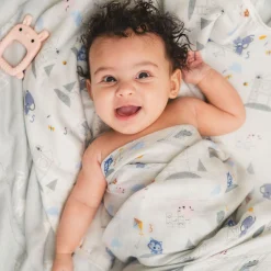 Swaddle Blanket - Tiny Mathletes