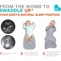 Swaddle Up Original Newborn 5-8.5lb - Grey