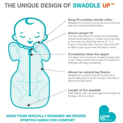 Swaddle Up Original Small 8-13lb - Gray