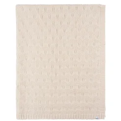 Sweater Knit Blanket - Tan