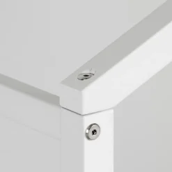 Sweedi - House Bed with Chimney for Baby - White