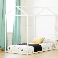 Sweedi House Bed for Twin Bed - White