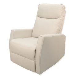 Swivel Reclining Rocking Chair - Beige Tweed