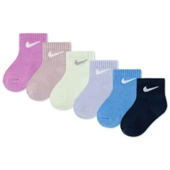 Swoosh Ankle Socks (6) 6-24m
