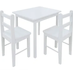 Table And Chair Set - White