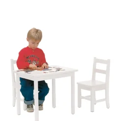 Table And Chair Set - White