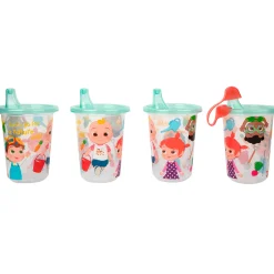 Take & Toss CoComelon Sippy Cups 10oz (4)