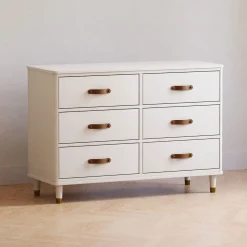 Tanner 6-Drawer Dresser - Warm White