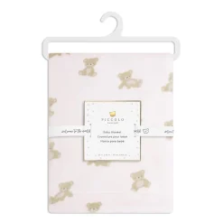 Teddy-printed Plush Blanket