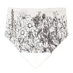 Teething bib - Wildflowers