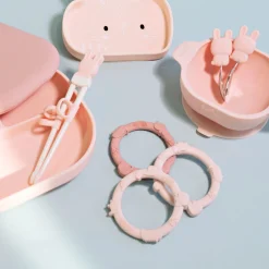 Teething Ring Set - Pink