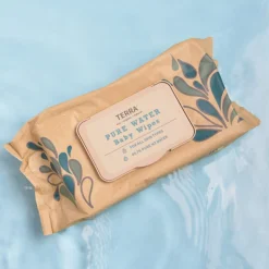 Terra Baby Wipes NZ Water - 70-Pack