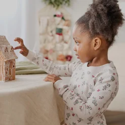 Thermal Mistletoe Pajamas 2-7