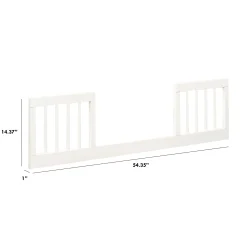 Toddler Bed Conversion Kit - Warm White
