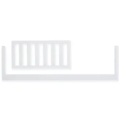 Toddler Bed Conversion Rail For Jolly Crib - White