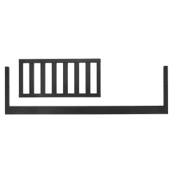 Toddler Bed Rail for Soho Crib - Black