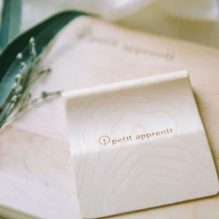 Toddler Safe Wooden Knife and Cutting Board Set