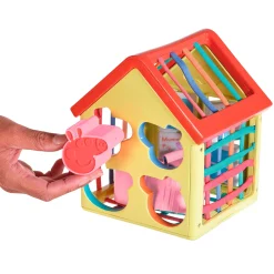 Toomies Peppa’s Activity House - Activity Center with Shape Sorting and Color Matching Games