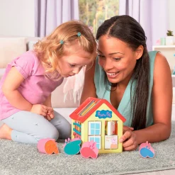 Toomies Peppa’s Activity House - Activity Center with Shape Sorting and Color Matching Games
