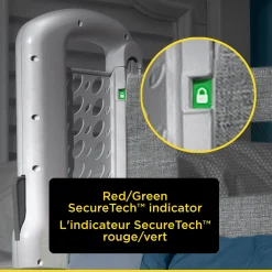 Top-of-Mattress Bed Rail - Grey