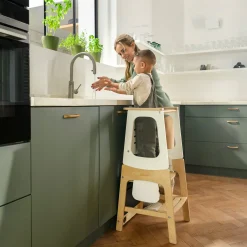 Toucan 3-In-1 Learning Tower - Natural White