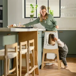 Toucan 3-In-1 Learning Tower - Natural White