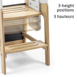 Toucan 3-In-1 Learning Tower - Natural White