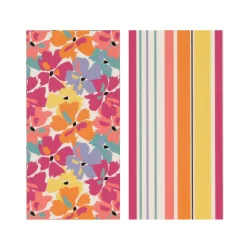Towels (2) - Blossom Stripe