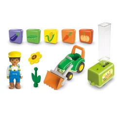 Tractor With Load And Drop Planter