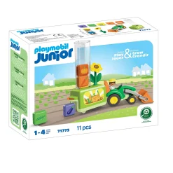 Tractor With Load And Drop Planter