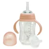 Transitional Sippy/Weighted Straw Cup - Soft Blush