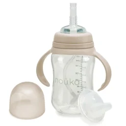 Transitional Sippy/Weighted Straw Cup - Soft Sand