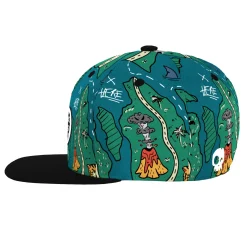 Treasure Map Snapback 2-16y