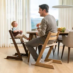 Tripp Trapp® High Chair V2 - Oak Brown