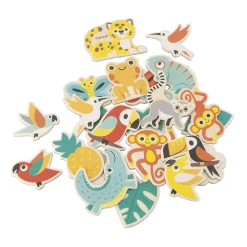 Tropical Magnet Set 24 Pieces