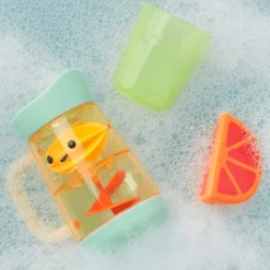 Tub-to-Table cafe Swirl And Splash Lemonade Bath toy Set